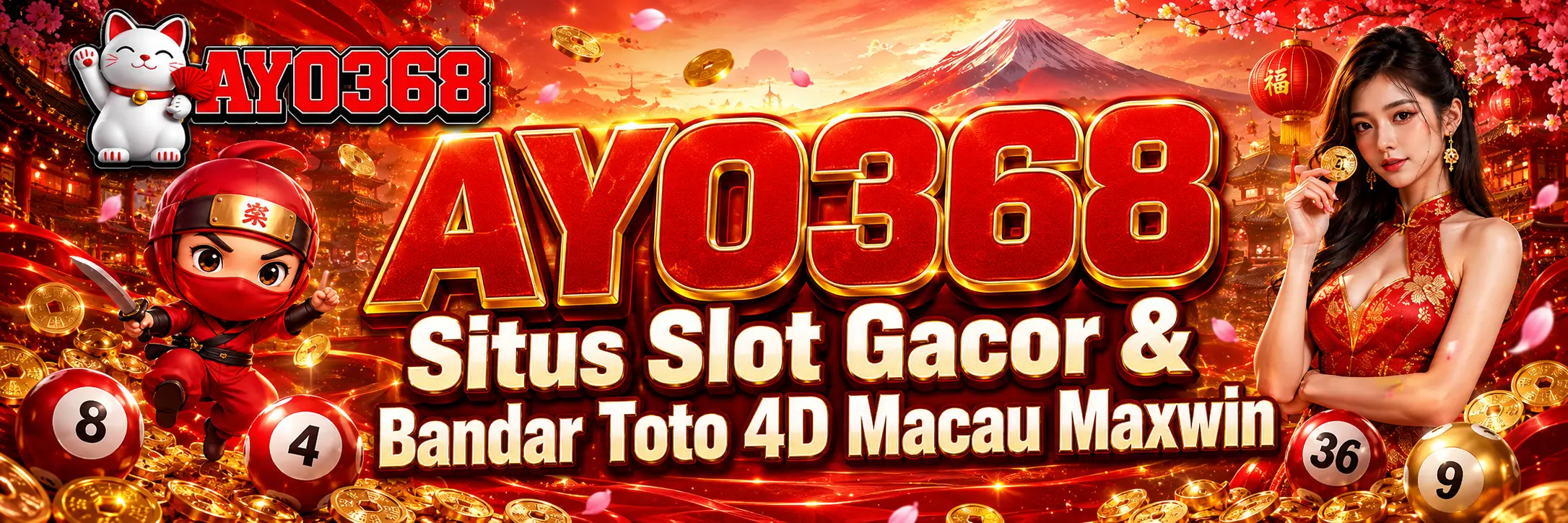 AYO368 Situs Slot Gacor dan Bandar Toto 4D Macau Maxwin